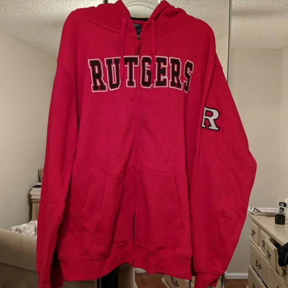 Rutgers Zip Up Hoodie